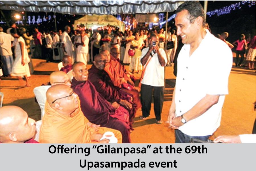 Offering “Gilanpasa” at the 69th